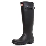 Hunter Original Tall Damen Ungefüttert Langschaft Stiefel, Schwarz, 40 EU - 40 EU