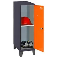 Simonrack Spind SIMONLOCKER DISM SINGLE anthrazit, orange 8425437120787, 1