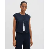 Someday Damen Sweatjacke | UMANDY Regular Sweatweste in Twill Optik Ocean, 36 - 36