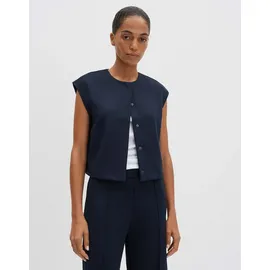Someday Damen Sweatjacke | UMANDY Regular Sweatweste in Twill Optik Ocean, 36 - 36
