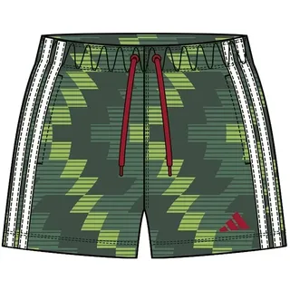 adidas Football-Inspired Graphic 5 Inch Herren Badehose, grün