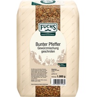 Fuchs Bunter Pfeffer Gewürzmischung geschroten 1000 g, 1er Pack (1 x 1 kg)