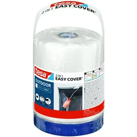Tesa Easy Cover Economy Abdeckfolie Nachfüllpack 20 x 1,40 m