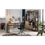 Möbilia Bürostuhl, schwarz/grau schwarz/grau, silber 14020002