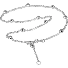 SilberDream Fußkette Silber 925 Sterling Silber ca. 25cm Kugel | Gr.: onesize