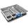 BigDean Abtropfgestell 48 x 39 x 9,5 cm Farbe grau