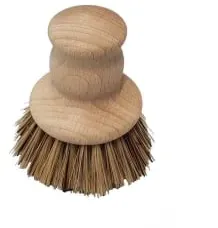 Waldkraft Topfbürste aus Buchenholz, Ø 7cm 10006 01 03 600 , Holzbürste mit Union Borsten