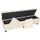 berlinlodge Sitzbank Lars Creme 180 x 45 x 45 cm