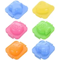 QEEQPF 6-Stücke Formen für gekochte Eier Sushi Reisbälle, Bento