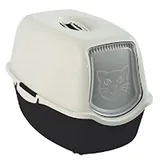 Rotho Katzentoilette Bailey One Size Schwarz/Weiß