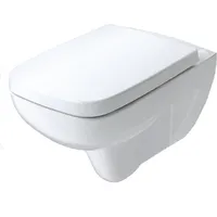 Geberit Renova Plan Wand-WC mit WC-Sitz Weiß