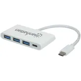 Manhattan USB 3.0 Hub mit Power Delivery