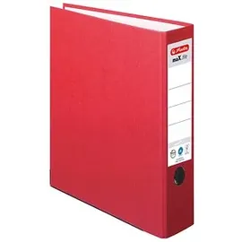 Herlitz maX.file nature plus DIN A4 80 mm Rot 1 St.
