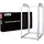 GeeekPi DeskPi RackMate TL1 – 10-Zoll 10U Serverschrank (264 mm Tiefe) für Netzwerk-, Server-, Audio- und Videoequipment, aus Aluminiumlegierung im offenen Rahmendesign