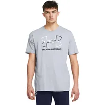 Under Armour Foundation Sportshirt Herren 011 mod gray medium heather/black L
