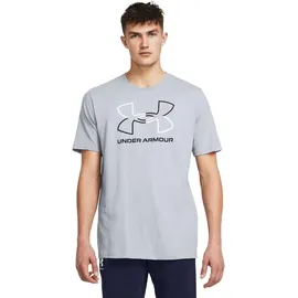 Under Armour Foundation Sportshirt Herren 011 mod gray medium heather/black L