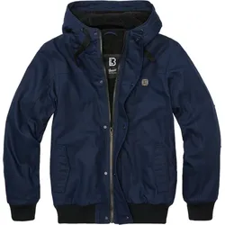 Brandit Essential Canvas Textiljacke, blau, Größe XL für Männer