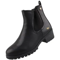 Mustang Damen Stiefelette gefüttert Schwarz, Schuhgröße:EUR 37