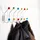 DESIGN DELIGHTS Wandgarderobe Colour Ball Weiß-bunt