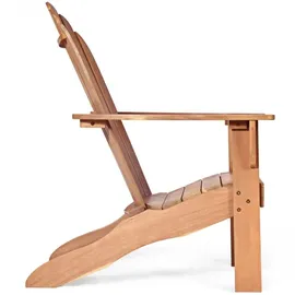 Costway Adirondack-Gartensessel 69 x 88 x 103 cm beige