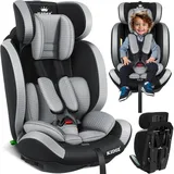 KIDIZ® Autokindersitz Triangle Premium Kindersitz Kinderautositz | Autositz Sitzschale | 9 kg - 36 kg 1-12 Jahre | Gruppe 1/2/3 | universal | zugelassen nach ECE R129/03