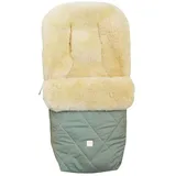 Kaiser Lammfell-Fußsack Coosy für Buggy, Sport- & Kinderwagen - Salbei Green