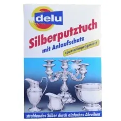delu Silberputztuch 1010.01 , 1 Packung = 1 Silberputztuch