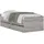 vidaXL Bettgestell 90 x 190 cm Grau