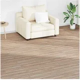 vidaXL Bodenplanken 18 pcs Eichenbraun 2,51 m2 PVC