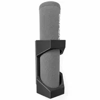 Generisch Schalldämpfer Halter mit Magnet für den Waffenschrank 45 mm/65mm Schwarz (Klein - 45mm)