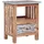 vidaXL Nachttisch 41x30x50 cm Altholz Massiv