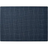 APS 60586 Tischset/Platzset, abwaschbar, schmutzabweisend & rutschhemmend, 45 x 33 cm, 1 STK., Silikon, dunkelblau