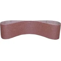 Güde Schleifpapier 40367, Körnung 80, 686 x 50mm, 3 Schleifbänder, für Holz & Kunststoff