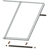 Citrin Solar CitrinSolar Aufdach-Montageset CS 155 2er Grundset, für Kollektor