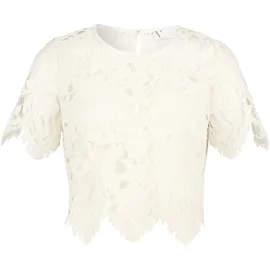 Vera Mont Spitzenbluse beige 38