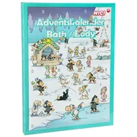 Accentra Nici Adventskalender Kosmetik für Frauen & Mädchen, sinnlich duftender Beauty Inhalt für Badespaß, Körperpflege, Hand- & Nagelpflege,...