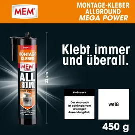 mem Montagekleber Mega Power 450 g