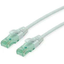 roline recycled material ROLINE RM Patchkabel Kat.6A UTP, grau, 0,3 m