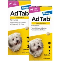 Elanco AdTab Kautabletten für Hunde 112 mg >2,5-5,5 kg