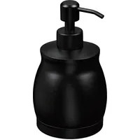 Relaxdays Seifenspender, 390 ml, Edelstahl, nachfüllbar, Seife, Duschgel, Badezimmer,