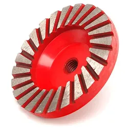 HBM 100mm Diamant-Schleifscheibe für 125mm Nass-Winkelschleifer