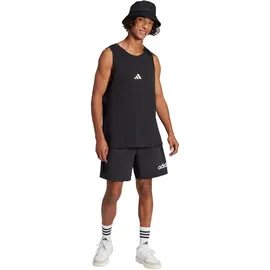 adidas Essentials Small Logo Herren Tanktop, schwarz - L
