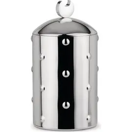 Alessi Küchendose rund silber 11,4 cm 1,14 l