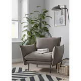 OTTO home Sessel Stine Cocktailsessel Polyester 96 x 86 x 86 cm Grau