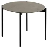Wohnling Couchtisch WL6.695 Metall schwarz 66 x 30 x 66 cm