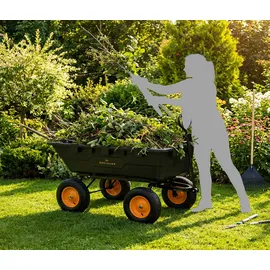 Westmann Prakta L Gartenwagen schwarz