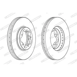 Ferodo Bremsscheibe DDF2469