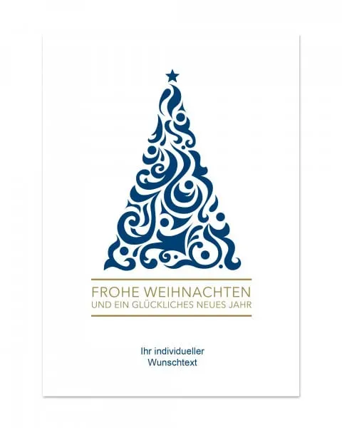 Grußkarten / Weihnachstkarte DIN A6 mit Umschlag - Weihnachtsmotiv