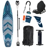 Sportime SUP-Board Stand Up Paddling Board Seegleiter Pro Kajak-/Hybrid-Set, Spitzen Board aus der Gladiator-SUP-Board Serien-Fertigung