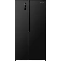 Gorenje NRS917C41BX Side-by-Side (544 l, 1786 mm hoch, matt schwarz)